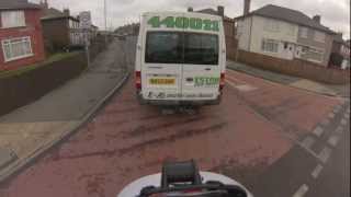 NX53 UAR Eston Mini Buses Left Hook! Unlicensed Private Hire Vehicle