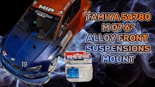 54780 Tamiya M 07 Concept Aluminum Front Suspension Mount