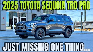 2025 Toyota Sequoia TRD Pro: It's Just Missing One Option!