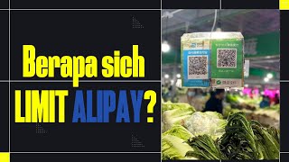 Berapa sich limit Alipay?