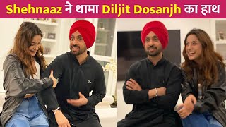 Shehnaaz Gill ने थामा Diljit Dosanjh का हाथ Viral हुआ Video !