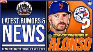 Latest Mets News \u0026 Rumors | Alonso To Blue Jays CONTROVERSY, Profar To Braves, NEW Mets Jersey Etc