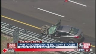 I-75 lanes shut down S. of SR 56