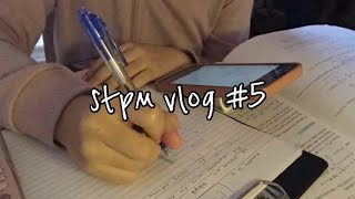 STPM Vlog Ep5 : road to sem 2 exam • cramming with me • plan out study method 📚📈🤓