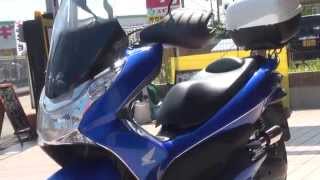 青い翼　カッコいいミドルスクーター　2014　PCX125　男前ライダー　2014 Personal Comfort Xaloon　ホンダ・PCX125　KF12