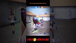 1vs3 video Free fire #1vs3video#freefire #viewssonnewchannel #wireless #shorts