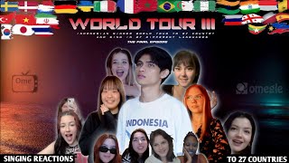 INDONESIAN SINGER WORLD TOUR TO 27 COUNTRIES AND SING IN 27 DIFFERENT LANGUAGES | THE FINAL CHAPTER