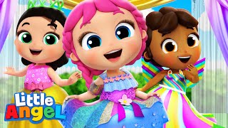 This Is The Way We Play Princess | Little Angel Kids Songs & Nursery Rhymes