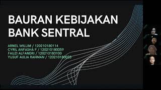 Bauran Kebijakan Bank Sentral