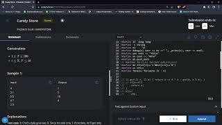 Candy Store Problems CodeChef 2023 02 22 20 34 42