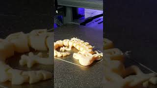 Articulated Axolotl Enhanced 3D printing timelapse #shorts