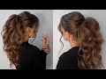 Amazing mid ponytail