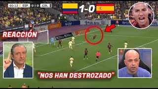 ASÍ REACCIONO LA PRENSA ESPAÑOLA a la VICTORIA DE COLOMBIA vs ESPAÑA "NOS HAN DESTROZADO"