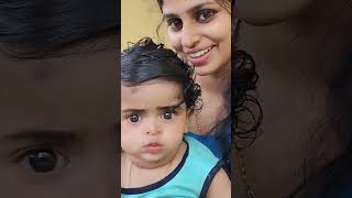 ഇത്  എന്ത് നോട്ടം ആണ്😳🙄🤭 #music #song #cutebaby #mudhalneemudivumneesong #dailyvlog