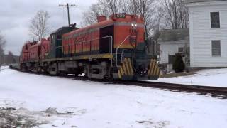 HD-Duo of Alco RS-3s on the Battenkill