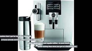 User Review: Jura 15075 Automatic Coffee Machine J90, Brilliant Silver