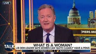 Piers Morgan SLAMS Politician's Answer To 'What Is A Woman?'
