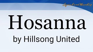 Hosanna - (Lyrics & Chords)  ||  Hillsong United