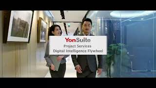 项目服务数智飞轮 Project Services Digital Intelligence Flywheel