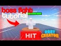 How to make a BOSSFIGHT in Obby Creator!