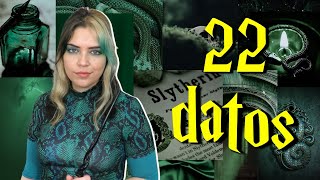 22 datos de Slytherin 🐍