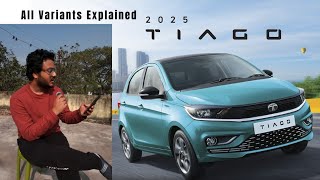 Updated 2025 TATA TIAGO FACELIFT - All variants explained  | Booked xza NRG #tatamotors #tiago