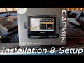 Garmin Echomap UHD 73SV Unboxing and Installation