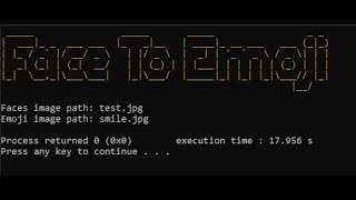 Faces To Emoji using python