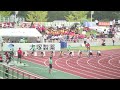 2015インターハイ陸上 女子100m予選5組20150730