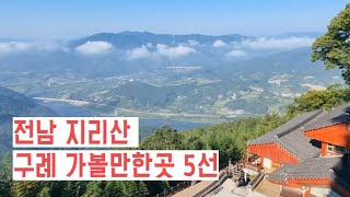 전남 지리산 구례 가볼만한곳 5선