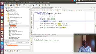 Concatenate Two Arrays using arraycopy