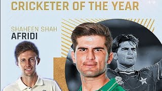 ICC MEN'S CRICKETER OF THE YEAR 2021 | ICC AWARDS | SHAHEEN SHAH AFRIDI #Shorts #ICC #shaheenafridi