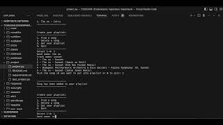 CS50 Python | Final Project | Your Playlist