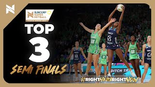 Top 3 Plays of the Semi Finals | Suncorp Super Netball