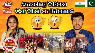 Pakistani Reaction on Amazing Videos that Got Viral on Internet | Bollywood Viral Video 2022