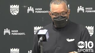 Alvin Gentry critical of the Kings start to the game, applauds the pace in win over the Rockets