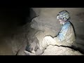 huge crystal discovery in the outer limits of pettyjohn cave