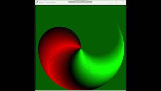 Proper gradiented RGB spiroid animation #pythonprogramming #python #coding #artwork