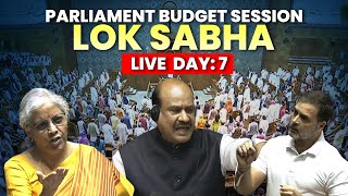 Lok Sabha LIVE | Parliament | Budget Session | Nirmala Sitharaman |Congress | PM Modi | NDA