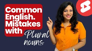 Common English Speaking Mistakes With Plural Nouns | Learn English With Kristine #shorts