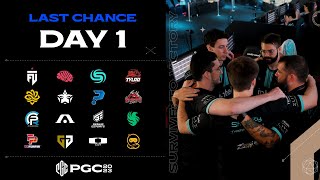 PGC 2023 Last Chance Stage DAY 1