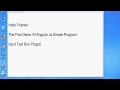 AngularJS Tutorial - simple application | First program in AngularJS