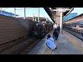 【回送】sl人吉号 熊本駅発車