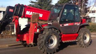 Chariot élévateur télescopique Manitou MT1740SLT 9035 Capm Europe