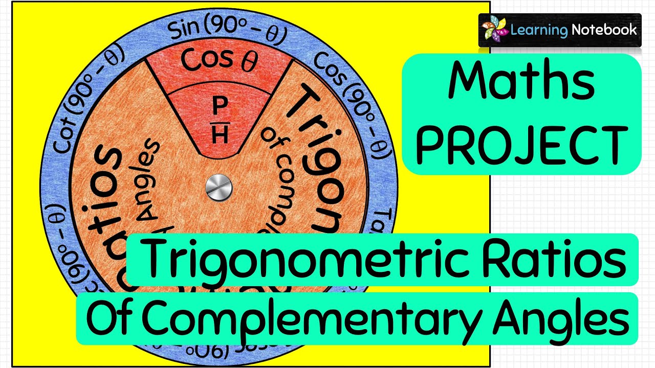 Trigonometry Project For Class 10 || Trigonometric Ratios Of ...