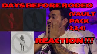 TRAVIS SCOTT : DAYS BEFORE RODEO (VAULT PACK 2,3,4) REACTION/REVIEW