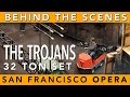 Behind the Scenes- The Trojans - Tour of the 32 ton set with Director of Production 2 of 3