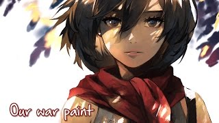 【Nightcore】→ War Paint || Lyrics