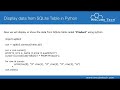 #42 SQLite SELECT Queries || Python Database Tutorial For Beginners In Hindi || @digitalfeatures963