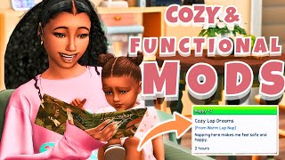 🔥MUST HAVE SIMS 4 MODS FOR COZY \u0026 FUNCTIONAL GAMEPLAY🔥